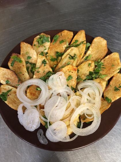 Картофель по-деревенски