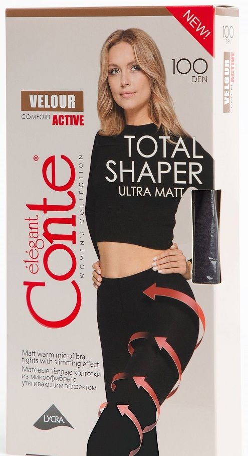 колготки CONTE Velour Active 100