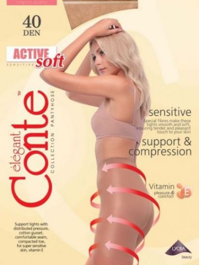 колготки CONTE Active Soft 40