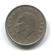 10000 лир 1999 года Турция