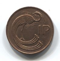 1 пенни 1982 года Ирландия