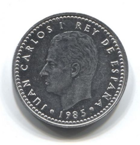 1 песета 1985 года Испания