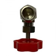 Кран игольчатый под трубку, 10 мм