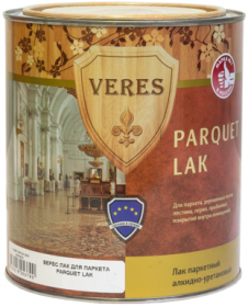 Лак Паркетный Veres Parquet Lak 0.75л Алкидно-Уретановый Глянцевый / Верес Паркет Лак