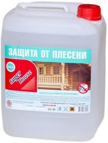 Защита от Плесени КБС Super Hause БС-89 5л Универсальная для Внутренних и Наружных Работ