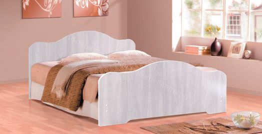 Кровать "Фант 5" с 2-мя фигурными спинками