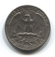 1/4 доллара 1967 года США