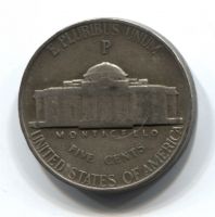 5 центов 1943 года Р США