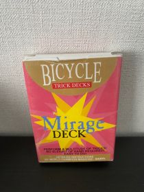 #НЕНОВЫЙ Bicycle Mirage Deck (красный, 3 крести)