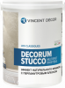 Декоративная Штукатурка Венецианская Перламутровая 2.5л Vincent Decor Decorum Stucco Multieffet Base Perle с Эффектом Натурального, Перламутрового Мрамора /  Декорум Стуко Мульти Эффект Бейз Перл