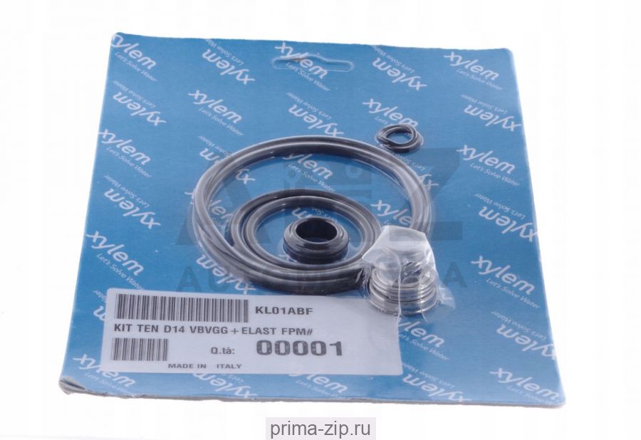 Ремкомплект Lowara KL01ABF - KIT TEN D14 VBVGG+ELAST FPM#