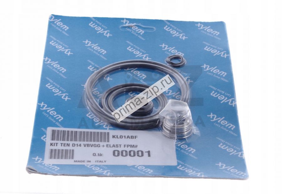 Ремкомплект Lowara KL01ABF - KIT TEN D14 VBVGG+ELAST FPM#