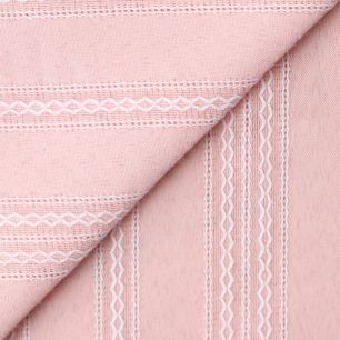 Лоскут ткани Хлопок с выработкой Шитьё на Персиковом 50х37