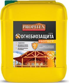 Огнебиозащита Propitex Protect 10кг 1-я Группа Защиты для Внутренних и Наружных Работ / Пропитекс Протект