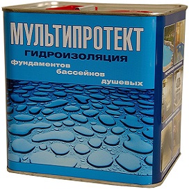 Гидроизоляционная Пропитка МультиПротект 5л Полиуретановая, Универсальная