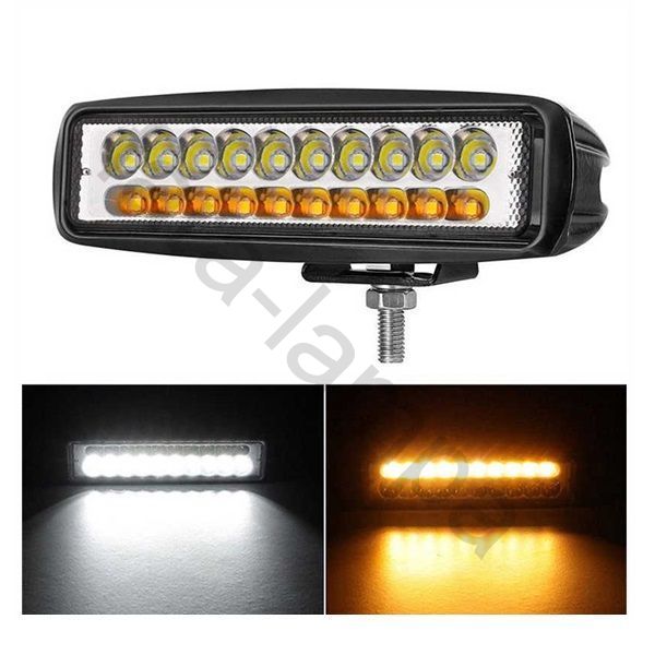 Фара ДХО с функцией поворотника 60 ватт