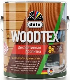 Пропитка Dufa Woodtex 3л для Дерева Алкидная с Твердым Воском в Составе / Дюфа Вудтекс