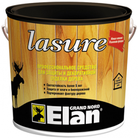 Декоративная Лазурь Alpa Elan Lasure 0.75л Алкидная для Внутренних и Наружных Работ