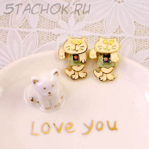 Серьги "Киска-милашка" (США)