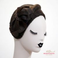 Меховая повязка из каракульчи