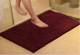 Коврик для ванной Chenille, 40*60 cм, темно бордовый