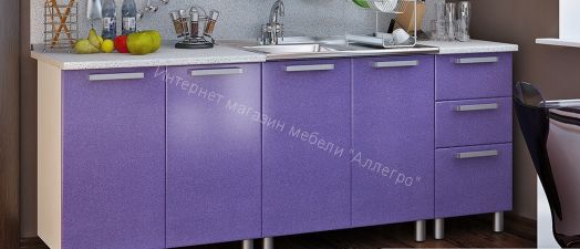 Кухонный гарнитур "Люкс Ирис" 2.0 м
