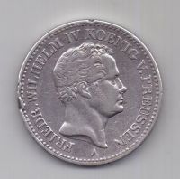 1 талер 1841 года Горный!!! Пруссия Редкий год