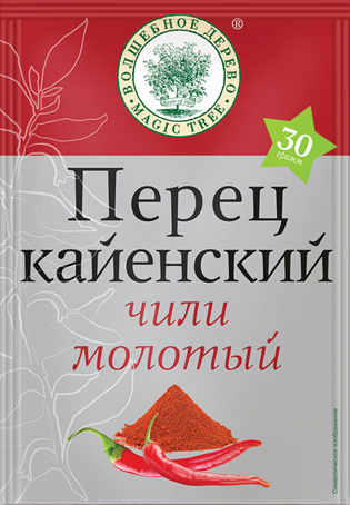 ВД Перец КАЙЕНСКИЙ чили молотый 30г