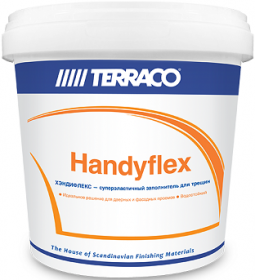 Заполнитель Трещин Terraco Handyflex 5кг Акриловый, Окрашиваемый, Суперэластичный для Внутренних и Наружных Работ