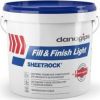 Шпатлевка Финишная Danogips Fill & Finish Light 10л Облегченная, Полимерная, Универсальная / Шитрок