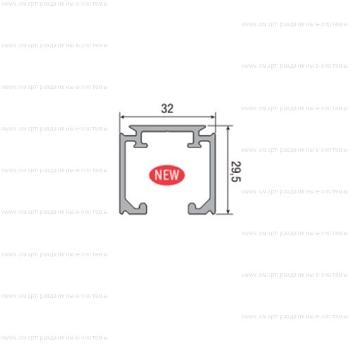 Направляющая Krona Koblenz 0500
