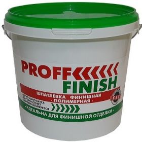 Шпатлевка Финишная КБС Proff Finish БС-128 5кг Полимерная, Белая