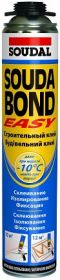 Клей-Пена Строительная 750мл Soudal Soudabond Easy Gun Winter Зимняя для Изоляционных Панелей и Гипсокартона