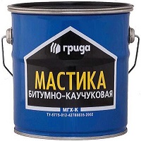 Мастика Битумно-Каучуковая Грида МГХ-К Грида 5кг Высокая Эластичность в Температурном Интервале от -30 до +130 °С