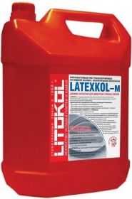 Добавка Латексная Litokol Latexkol-m 20кг для Придания Эластичности Цементным Клеевым Смесям