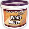 Краска Фактурная для Стен 9кг White House для Внутренних и Наружных Работ