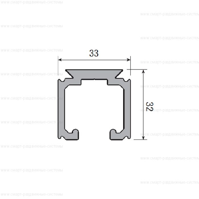 Направляющая Krona Koblenz 0500/10