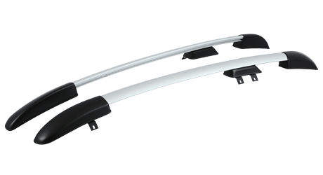 Рейлинги на Рено Логан, анод серый