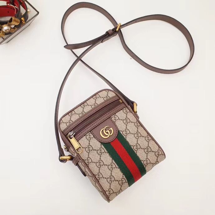 Мини сумка через плечо Gucci Ophidia 17,5 cm