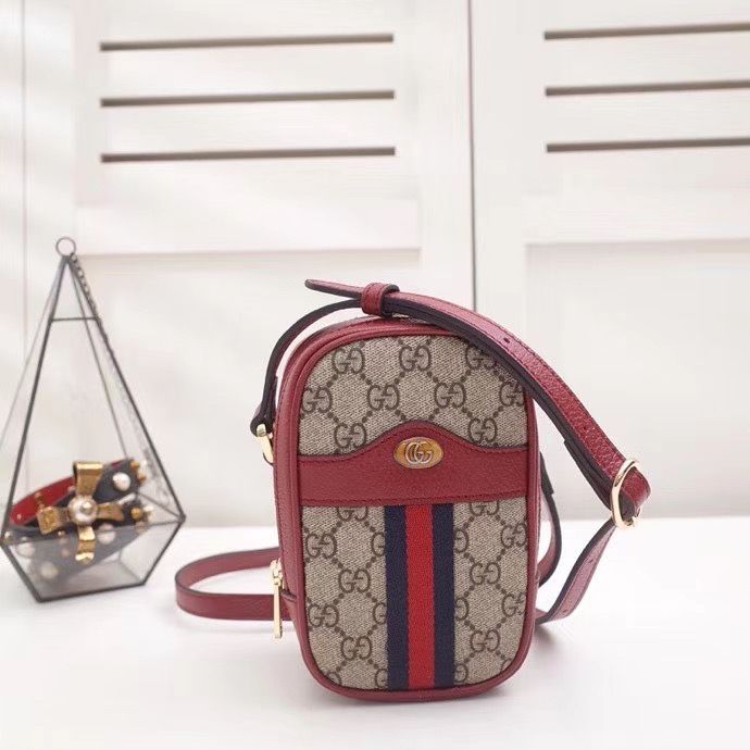 Мини сумка через плечо Gucci Ophidia 17 cm