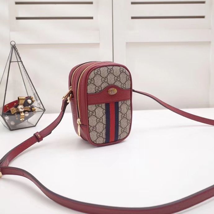 Мини сумка через плечо Gucci Ophidia 17 cm
