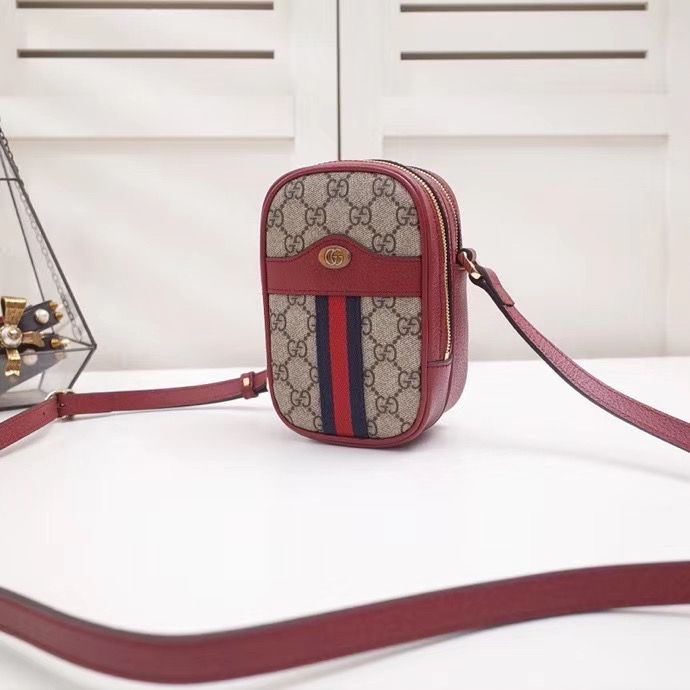 Мини сумка через плечо Gucci Ophidia 17 cm