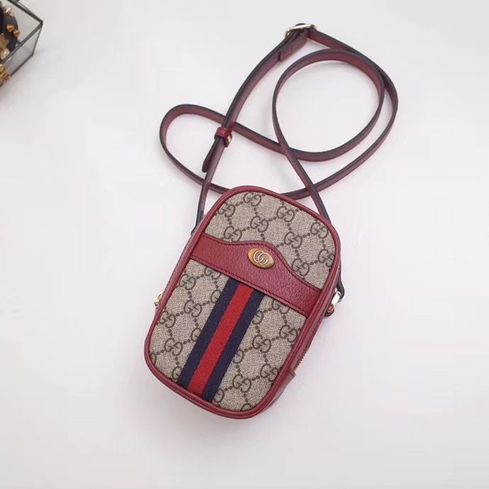 Мини сумка через плечо Gucci Ophidia 17 cm