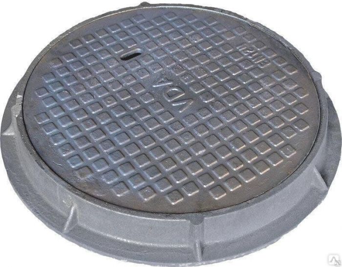 Люк чугунный круглый Средний С( В125)-1-60
