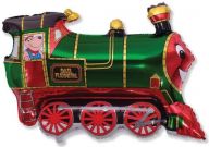 Шар "Паровозик зелёный"