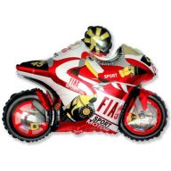 Шар "Мотобайк Красный"
