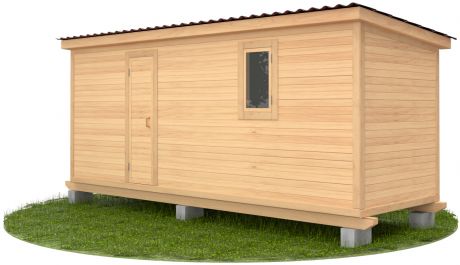 Бытовка строительная/дачная 6м х 2,10м