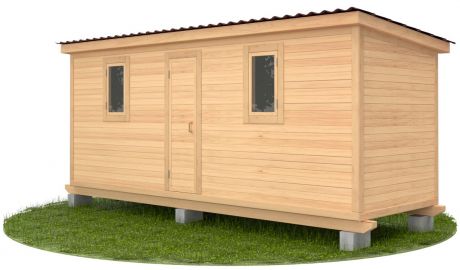 Бытовка строительная/дачная 6м х 2,10м