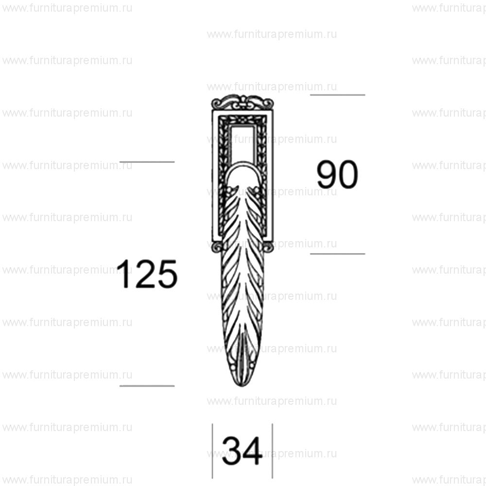 Оконная ручка Salice Paolo Reims 3048 DK