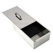 Коптильня «Кедр» двухъярусная, 500x270x175 мм, (0,8 мм)